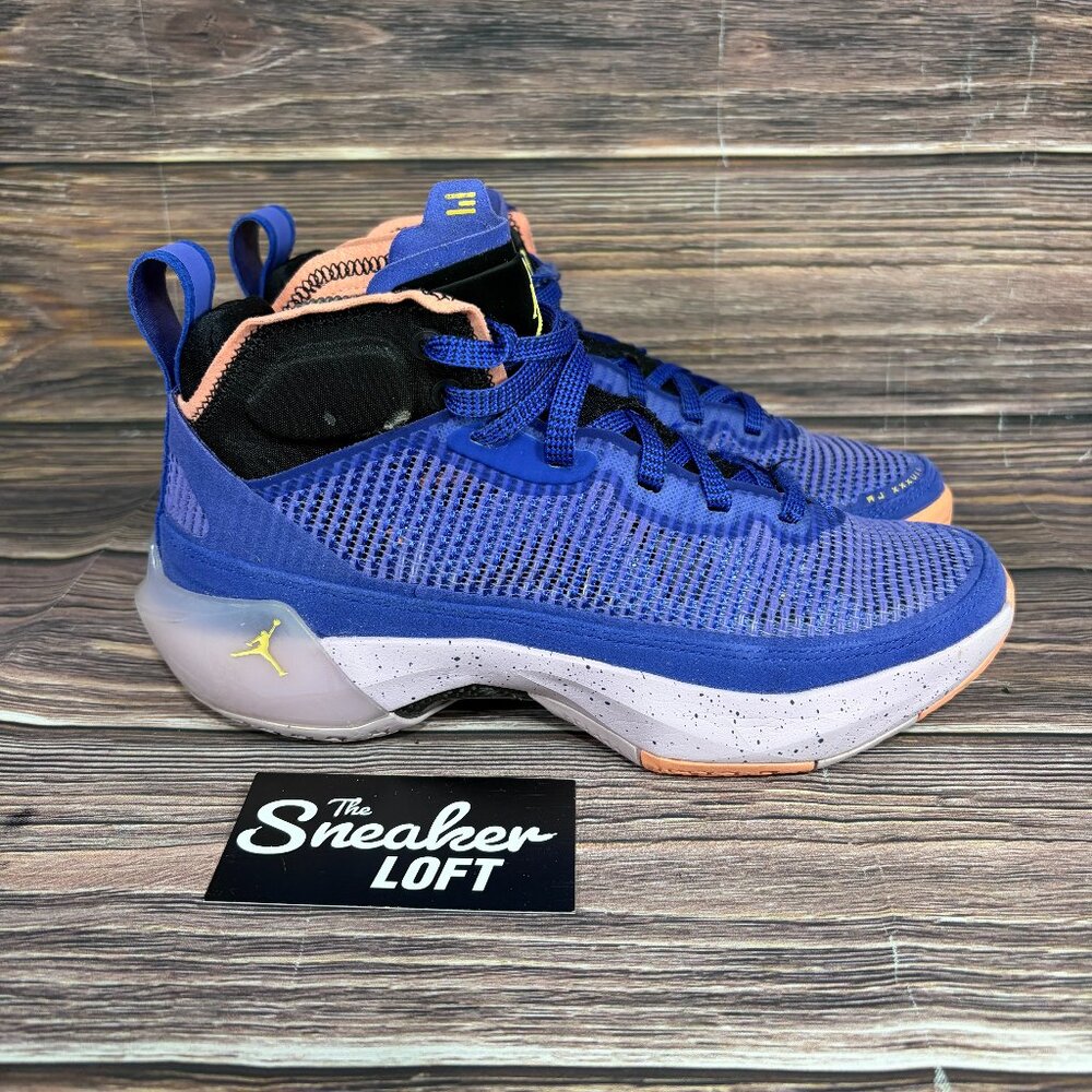 Air Jordan XXXVII 37 Women's Blue Athletic Basketball Shoes Size‎ 7